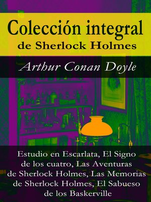 cover image of Colección integral de Sherlock Holmes